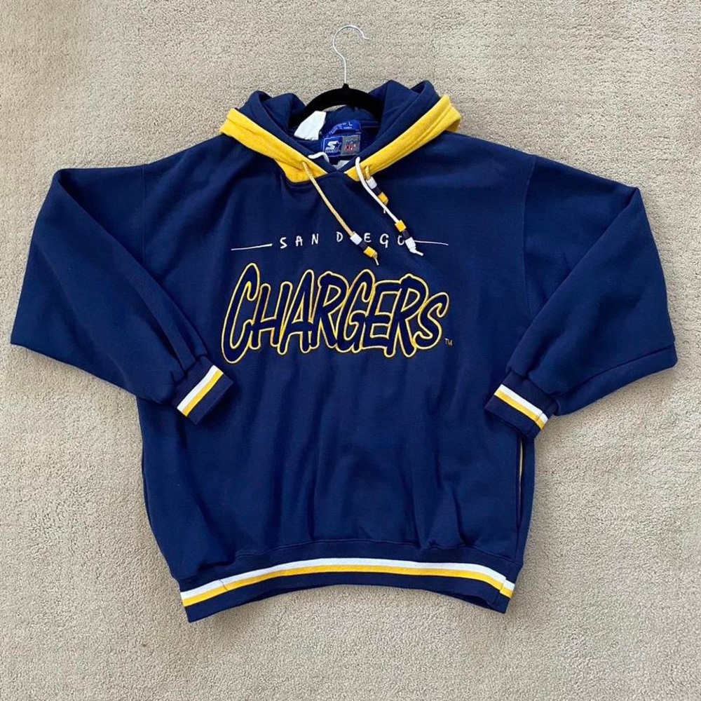 Vintage San Diego Chargers Football Hoodie